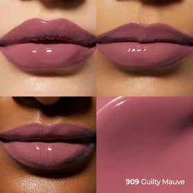 Laka Perfect Twin Lip glossy finish on lips