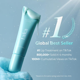 Laka Soothing Prep Lip Mask application on lips
