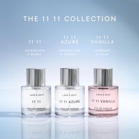 Lake & Skye 11 11 Azure Eau de Parfum travel spray size comparison