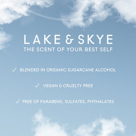 Lake & Skye 11 11 Azure Eau de Parfum with flowers