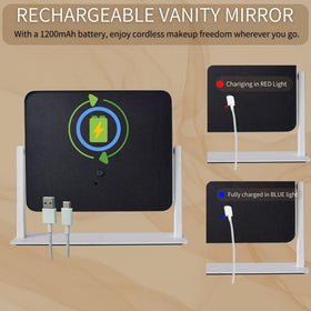 LAKFUES LED Vanity Mirror in stylish modern design