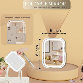 LAKFUES Vanity Mirror compact design for travel