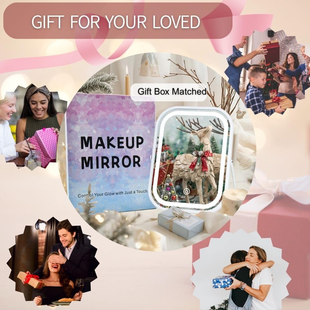 LAKFUES Vanity Mirror in premium gift box