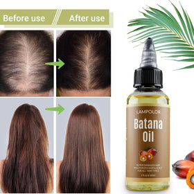 Lampolar Batana Oil 60mL on wooden surface