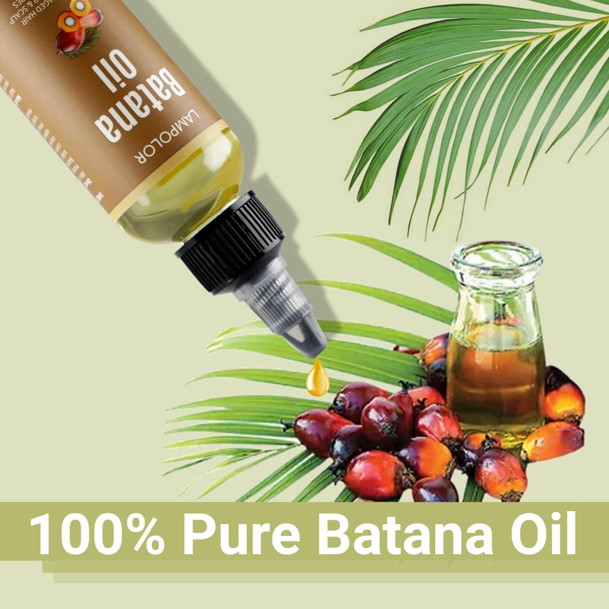 Lampolar Batana Oil 60mL with dropper top