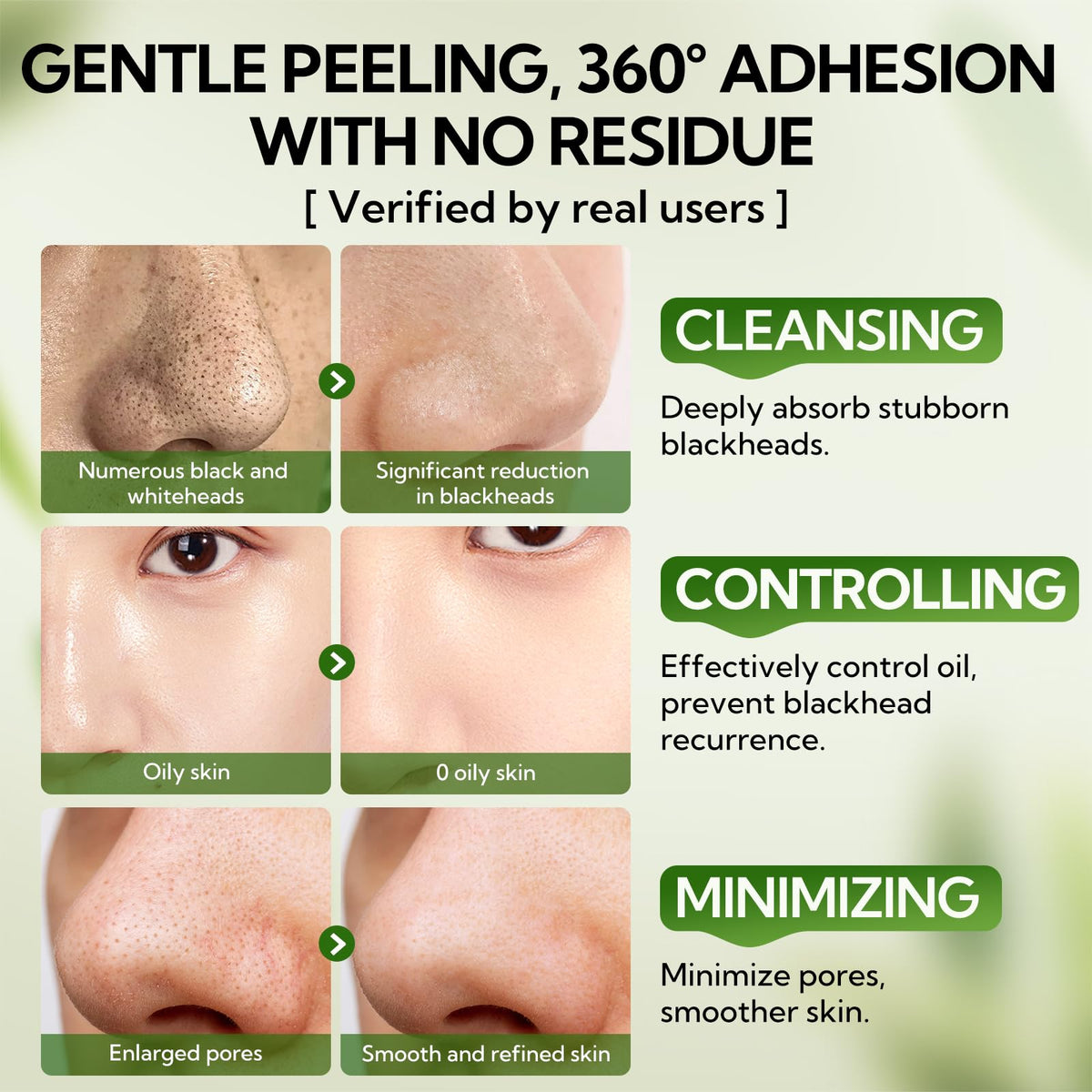 LANBENA Bamboo Charcoal Nose Pore Strips product details