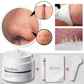 LANBENA Blackhead Remover Mask texture on hand