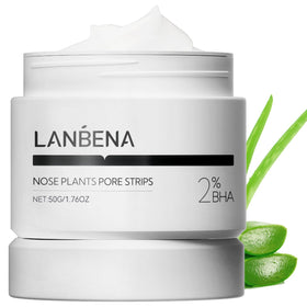 LANBENA Pore Strips package front view with 100 strips