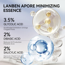 LANBENA serum bottle with dropper