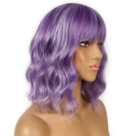 LANCAINI Short Bob Wig in packaging