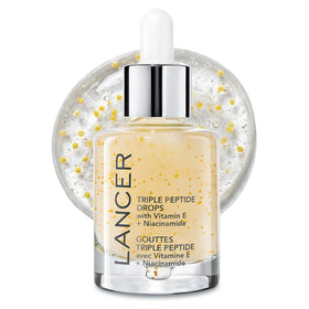 Lancer Triple Peptide Drops Serum front view with packaging