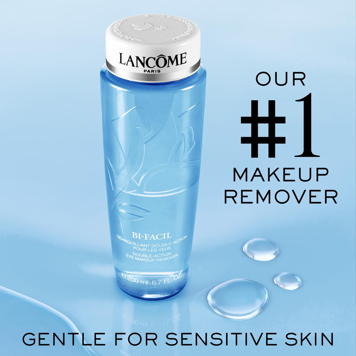 Lancôme Bi-Facil Eye Makeup Remover bottle side view