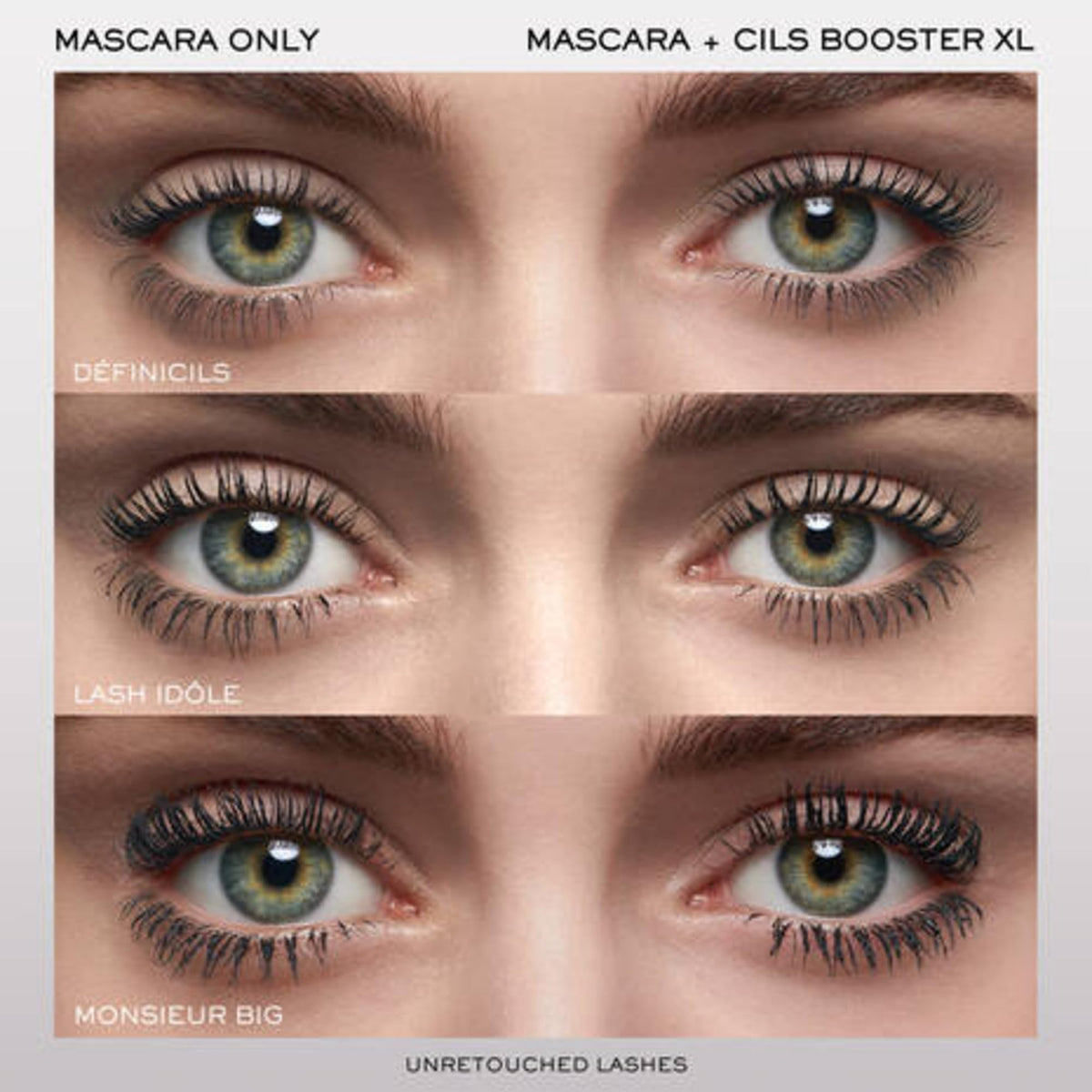 Lancôme Cils support XL Lash Primer on a makeup table