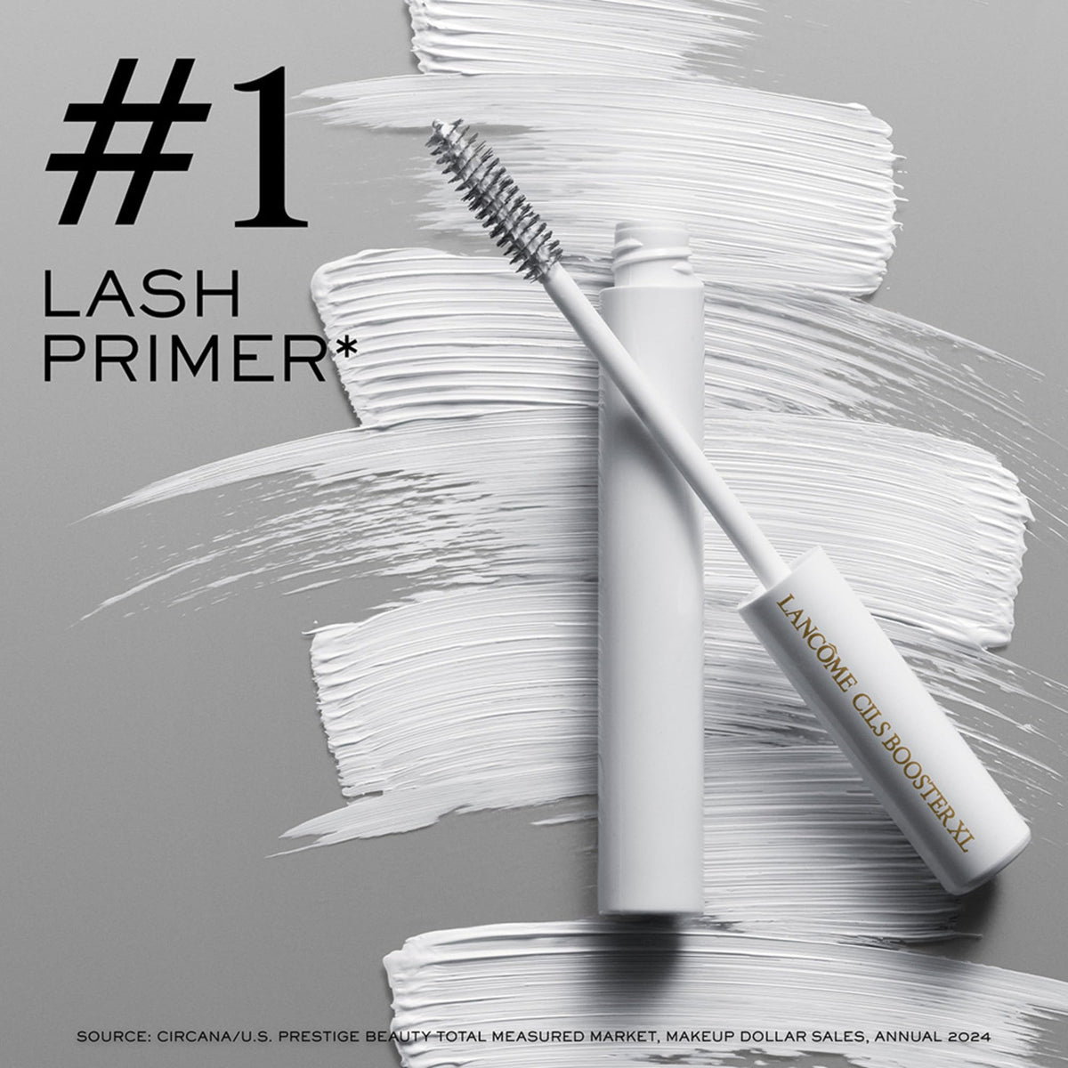 Lancôme Cils support XL Lash Primer open showing brush