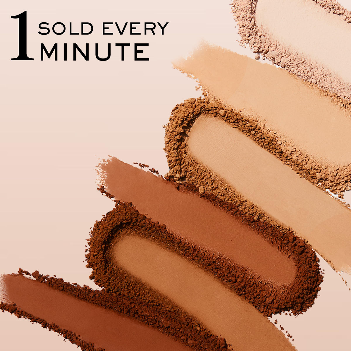 Lancôme Dual Finish Powder Foundation 470 Suede Cool in use