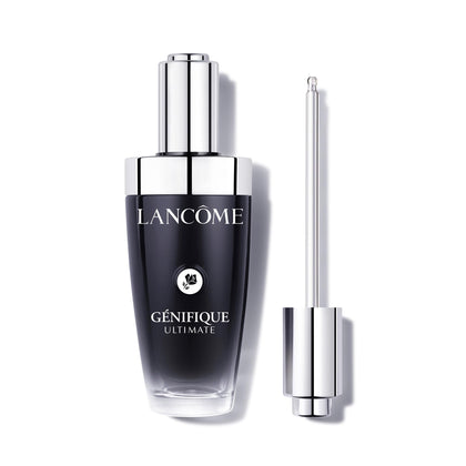 Lancôme Génifique Ultimate Recovery Serum front view with dropper