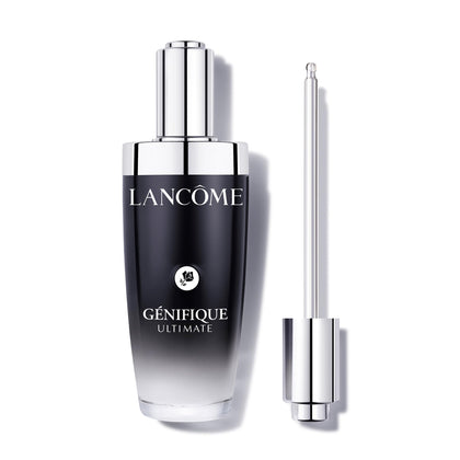 Lancôme Génifique Ultimate Recovery Serum front view with dropper