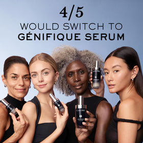 Lancôme Génifique Ultimate Recovery Serum texture on skin