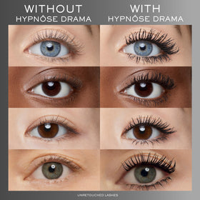 Lancôme Hypnôse Drama Mascara applied on lashes for dramatic effect