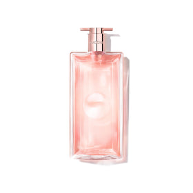Lancôme Idôle Eau de Parfum front view with floral design