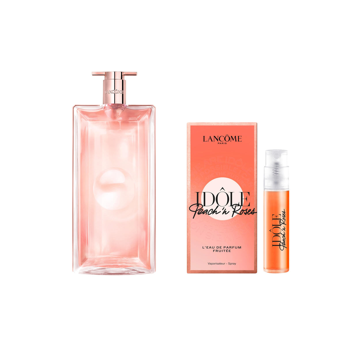 Lancôme Idôle Eau de Parfum Peach N Roses front view