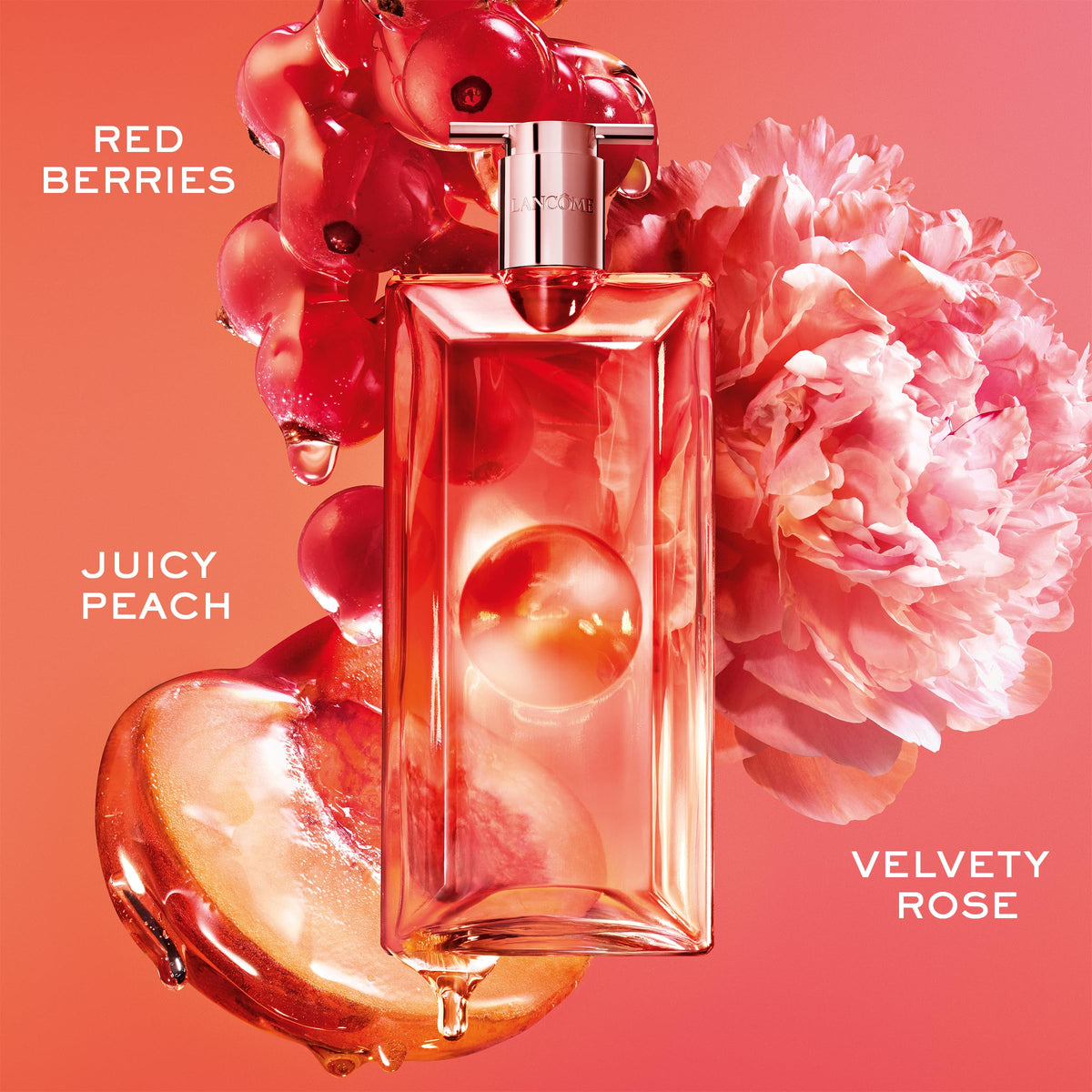 Lancôme Idôle Eau de Parfum Peach N Roses packaging