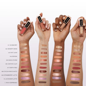 Lancôme Idôle Tint Liquid Eyeshadow Cocoa Macchiato matte finish