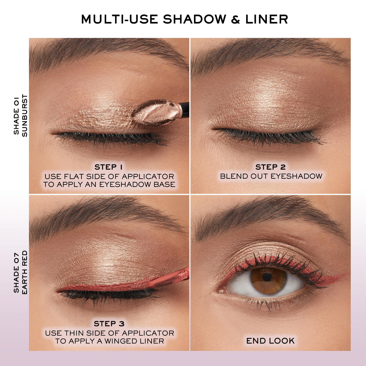 Lancôme Idôle Tint Liquid Eyeshadow & Eyeliner 02 Desert Sand application demonstration