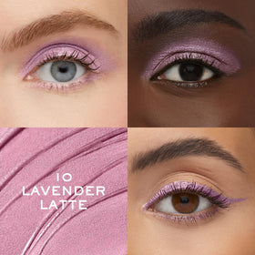 Lancôme Idôle Tint Liquid Eyeshadow & Eyeliner 10 Lavander Latte applicator close-up