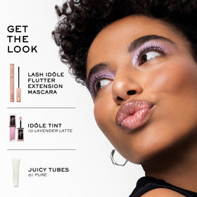Lancôme Idôle Tint Liquid Eyeshadow & Eyeliner 10 Lavander Latte shimmer finish