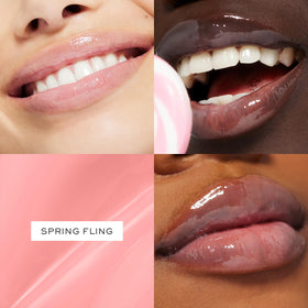 Lancôme Juicy Tubes Hydrating Lip Gloss 02 Spring Fling tube applicator close-up