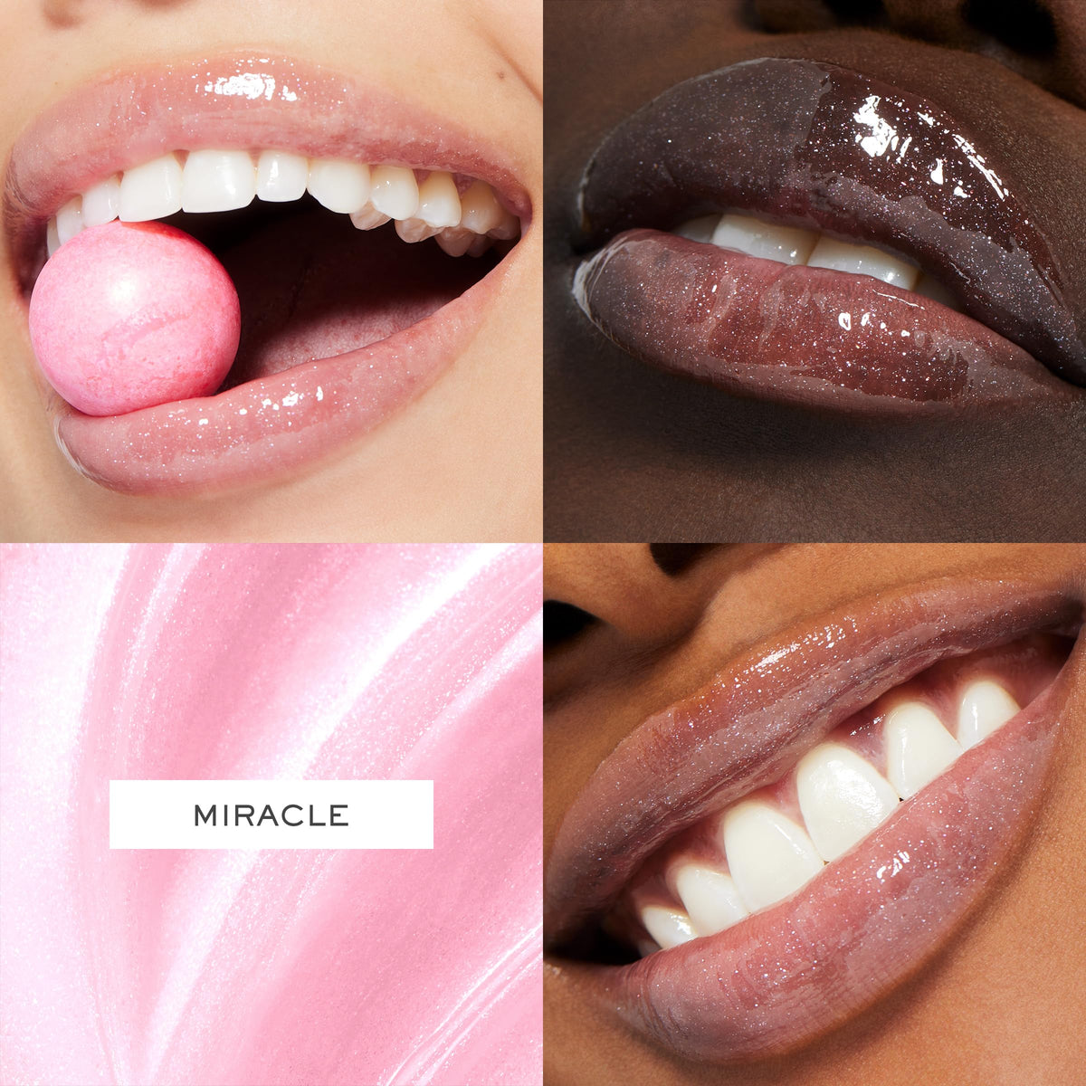 Lancôme Juicy Tubes Hydrating Lip Gloss 04 Miracle swatch on skin