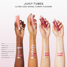 Lancôme Juicy Tubes Hydrating Lip Gloss 05 Marshmallow Ele swatch on skin