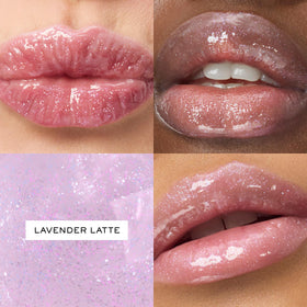 Lancôme Juicy Tubes Hydrating Lip Gloss 20 Lavender Latte swatch on skin