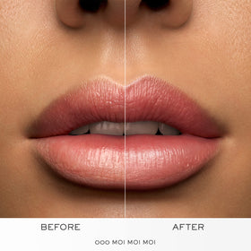 Lancôme L'Absolu Rouge Hydrating Cream Lipstick 0 Moi Moi Moi on model
