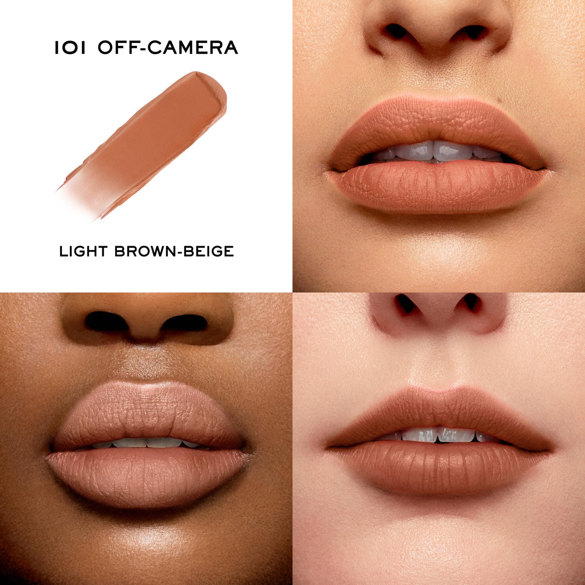 Lancôme L'Absolu Rouge Intimatte Lipstick 101 petal-shaped bullet