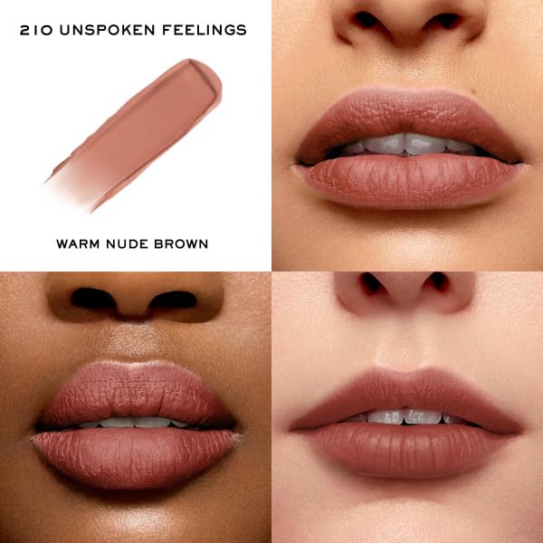 Lancôme L'Absolu Rouge Intimatte Lipstick 210 petal-shaped bullet