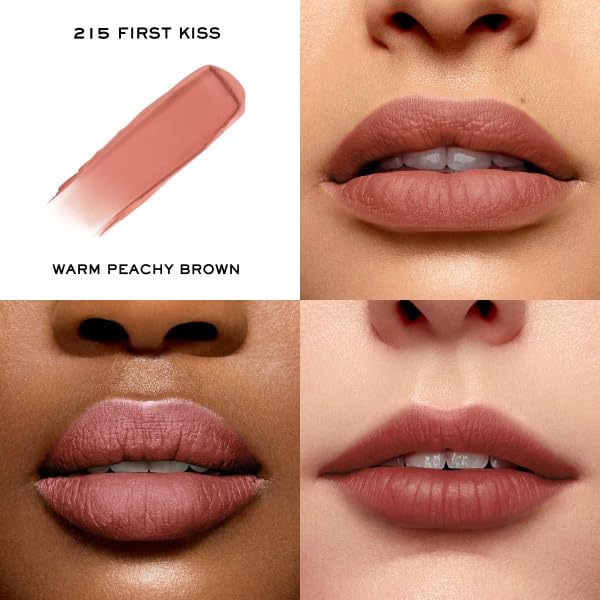 Lancôme L'Absolu Rouge Intimatte Lipstick 215 petal-shaped bullet
