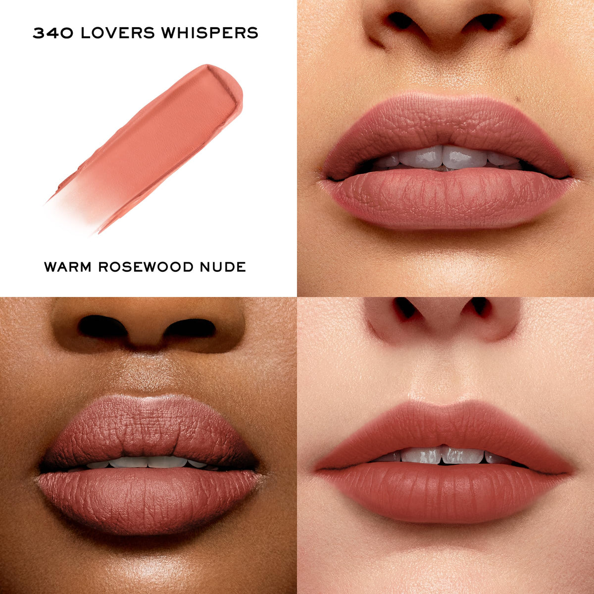 Lancôme L'Absolu Rouge Intimatte Lipstick 340 Lovers Whispers packaging