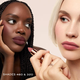 Lancôme L'Absolu Rouge Intimatte Lipstick 340 Lovers Whispers petal-shaped bullet