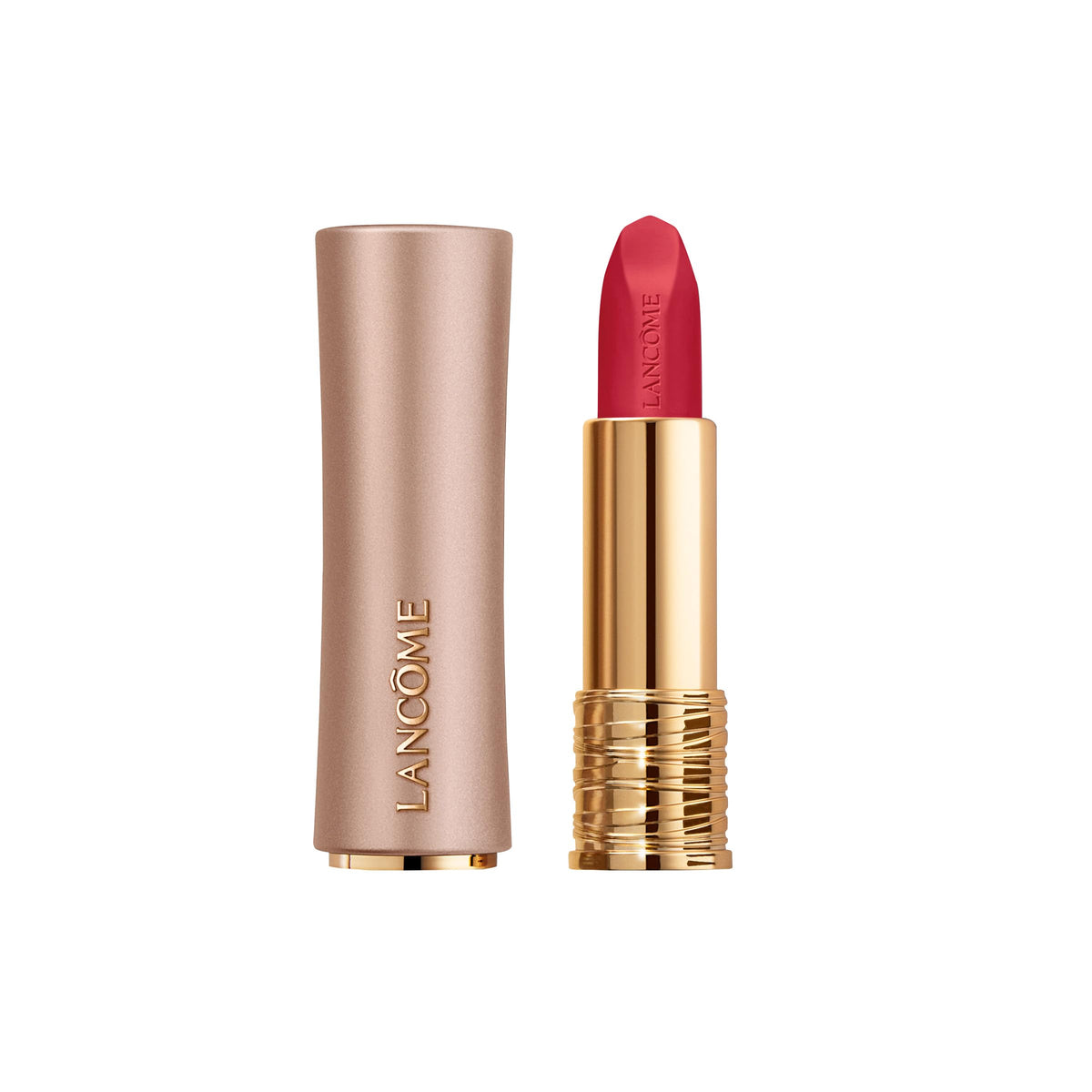 Lancôme L'Absolu Rouge Intimatte Lipstick 525 front view