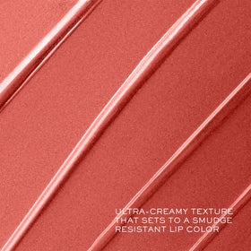 Lancôme L'Absolu Rouge lipstick applied on model's lips