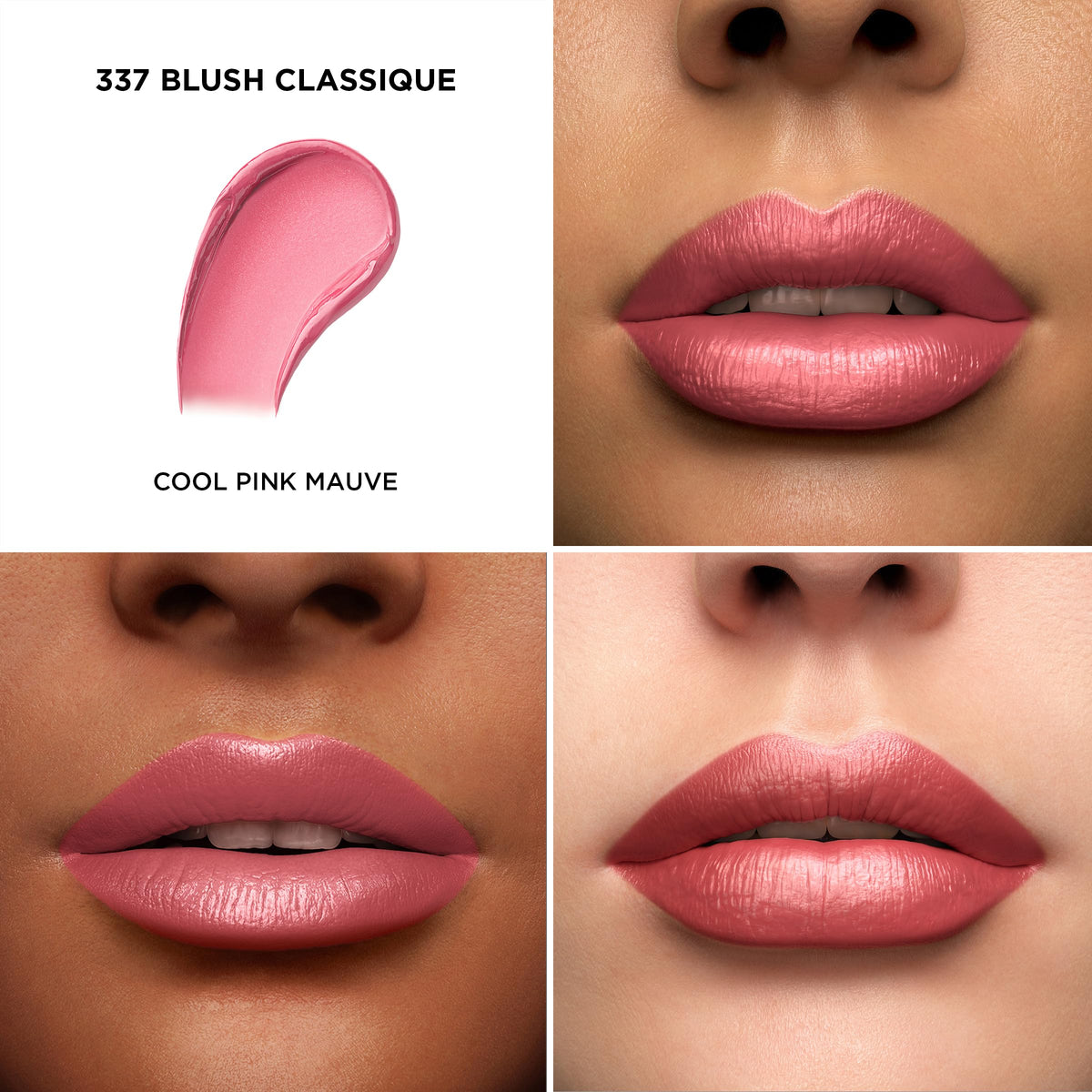 Lancôme L'Absolu Rouge lipstick showing creamy texture