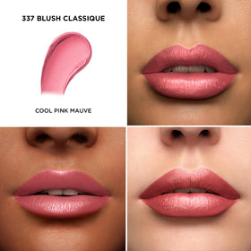 Lancôme L'Absolu Rouge lipstick showing creamy texture
