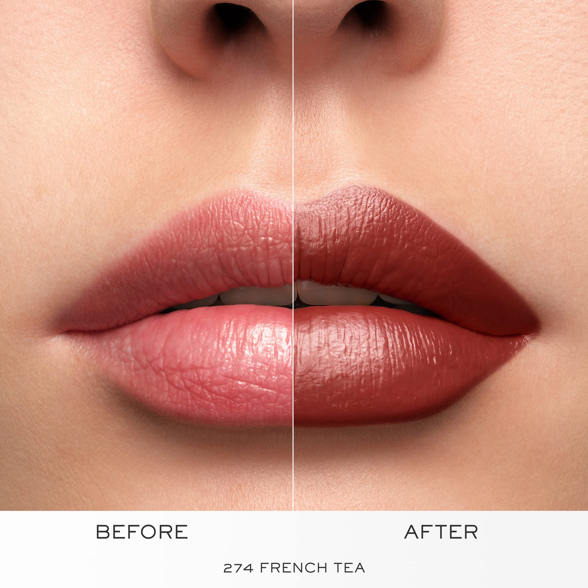 Lancôme L'Absolu Rouge Lipstick texture close-up