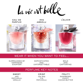 Lancôme La Vie Est Belle Eau de Parfum bottle with soft lighting