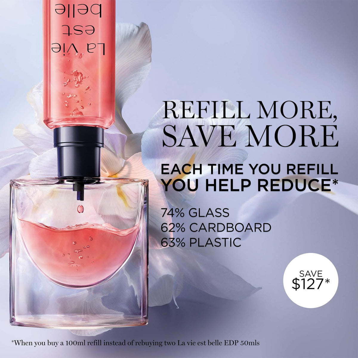 Lancôme La Vie Est Belle Eau de Parfum in a lifestyle setting