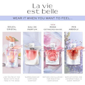 Lancôme La Vie Est Belle Eau de Parfum with a light reflection