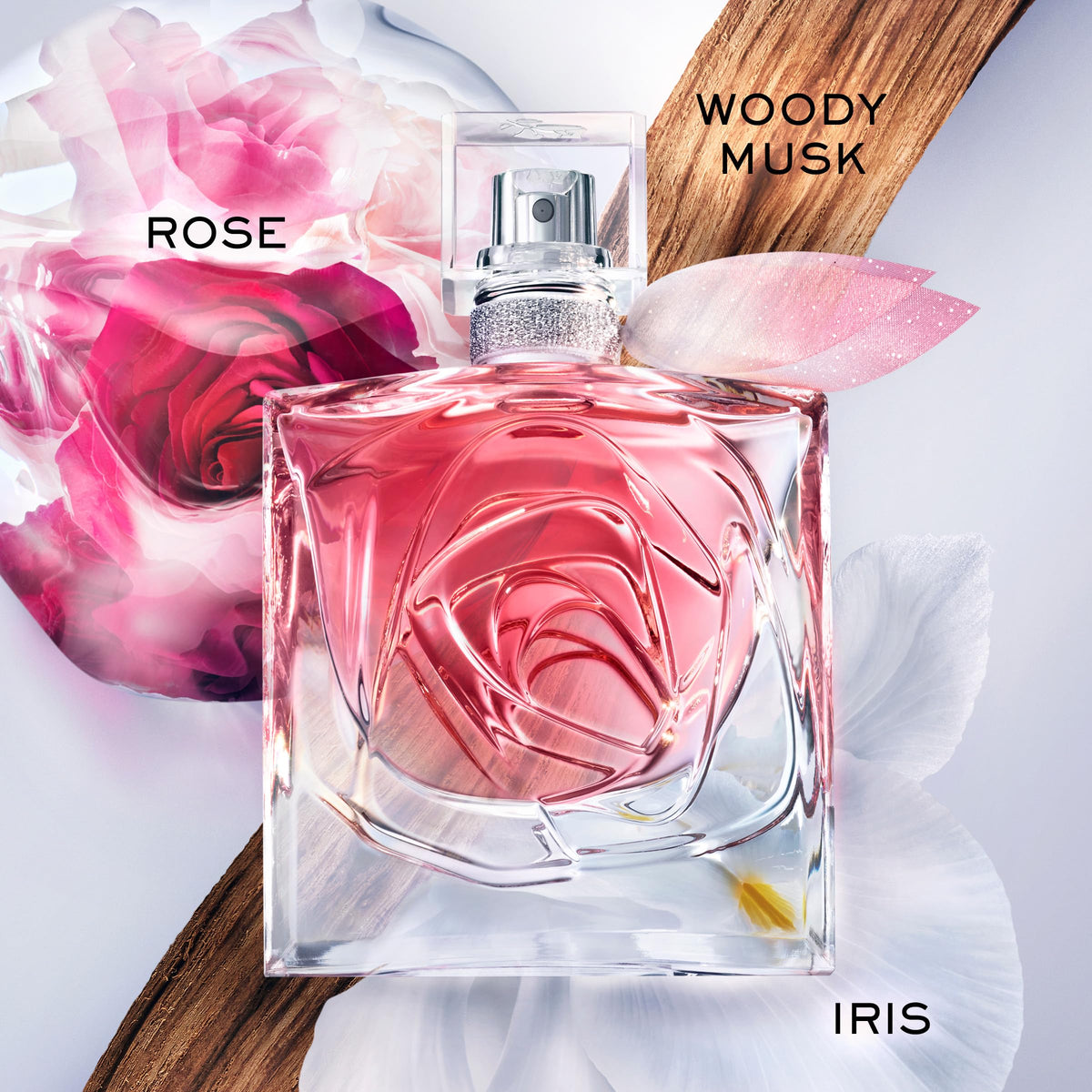 Lancôme La Vie Est Belle Rose Extraordinaire bottle side view