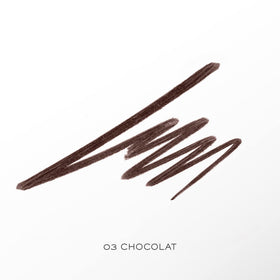 Lancôme Le Stylo Waterproof Eyeliner Pencil 03 Chocolat swatch on skin